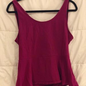 Berry peplum***SOLD***